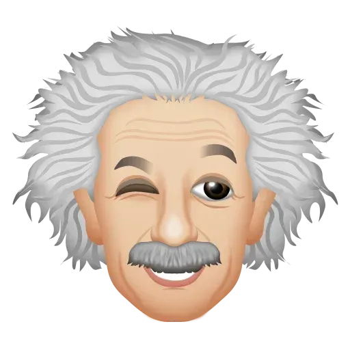 Einstein - Einsteinmoji - Sticker 2