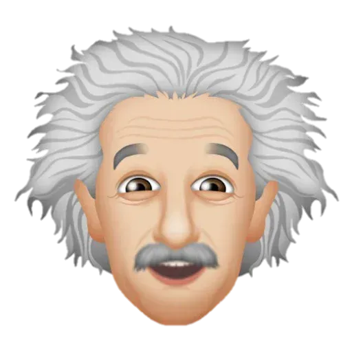 Einstein - Einsteinmoji - Sticker 4