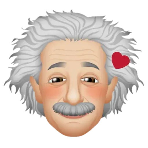Einstein - Einsteinmoji - Sticker 3
