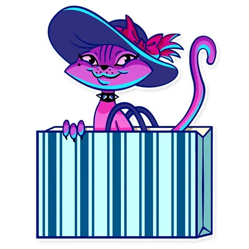 The Neon Cat - Sticker 8