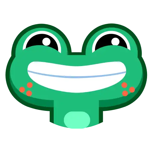 Froggo in Love- Sticker