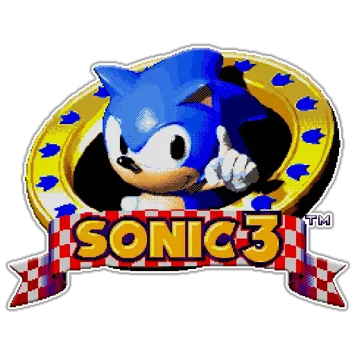 Sonic 3 Sticker pack - Stickers Cloud