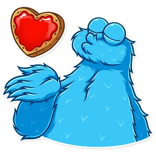 Cookie Monster - Sticker 3