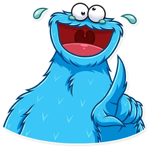 Cookie Monster - Sticker 2