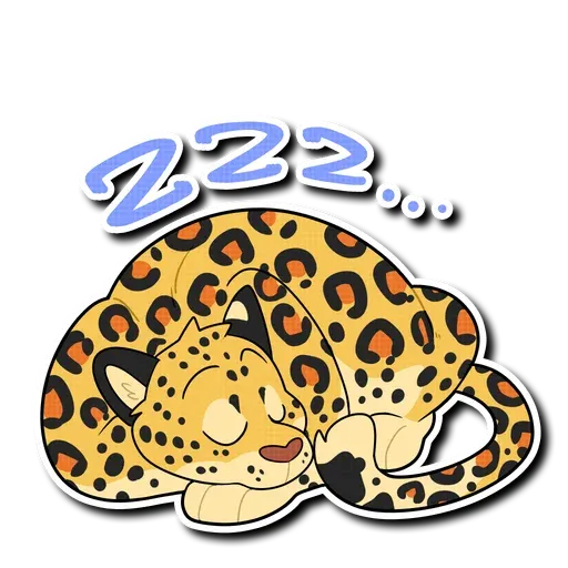 Leopard - Sticker
