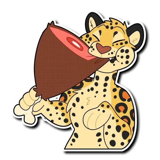 Leopard - Sticker