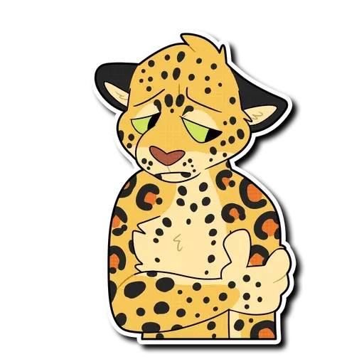 Leopard - Sticker 2