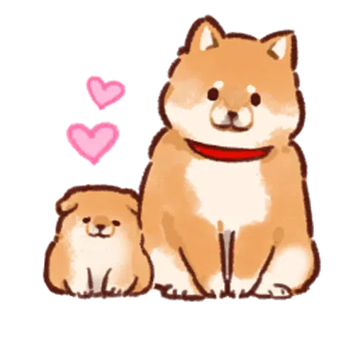 Soft and cute dog - Sticker 8