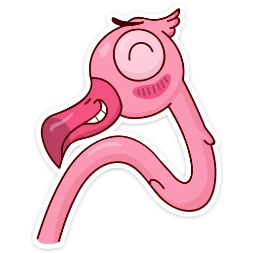Flamingo - Sticker 2