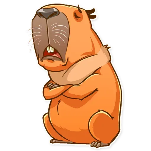 Mr. Capybara - Sticker 8