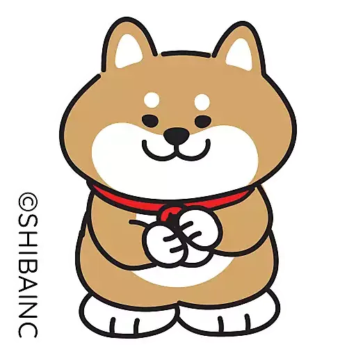 SHIBAINC柴犬工房(15) - 兔兔平安賀年貼圖 - Sticker