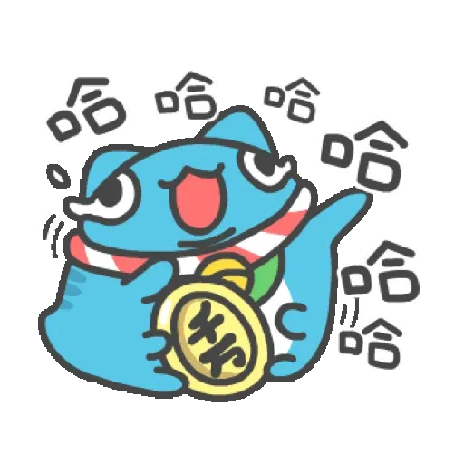 貓貓蟲-咖波 賀虎年 行大運 (新年, CNY) GIF* - Sticker 8