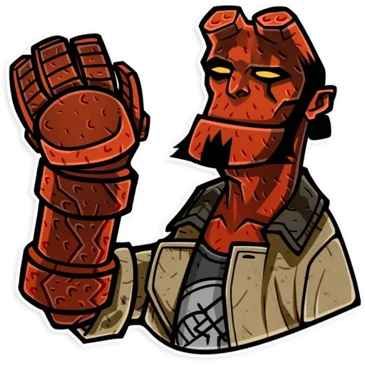 Hellboy - Sticker 8