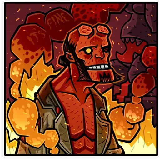 Hellboy - Sticker 7