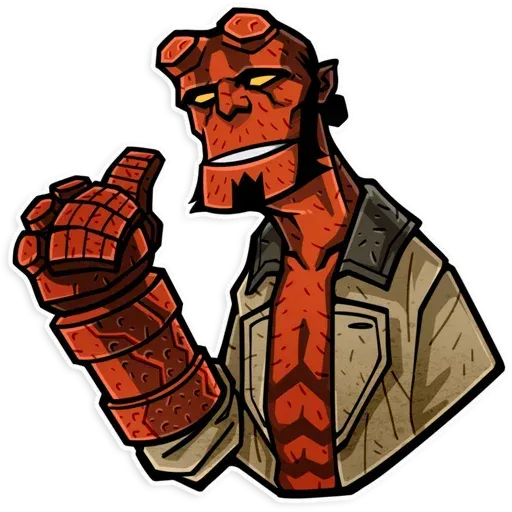 Hellboy- Sticker
