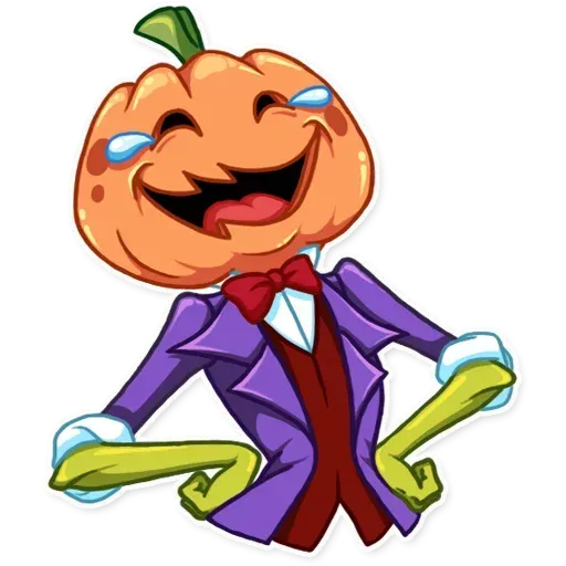 Helloween pumpkin- Sticker