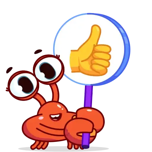 Grab this Crab - Sticker