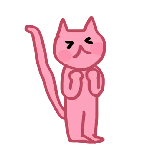 Pinkcat - Sticker 3