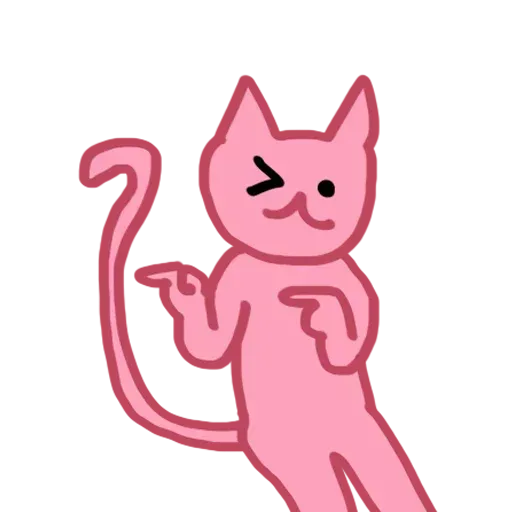 Pinkcat - Sticker 7