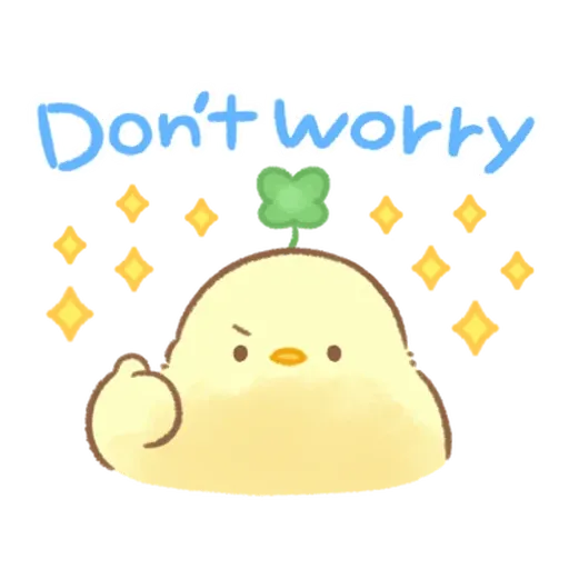 Soft and cute chick 24 - Sticker 5