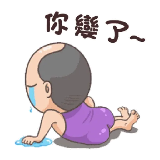 Uncle is funny every day 3 (搞笑大叔的日常, 新年, CNY) GIF* - Sticker 3