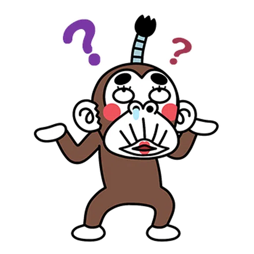 瘋狂的猴子 4 - Sticker 2