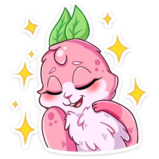 Pinky Bunny - Sticker 3